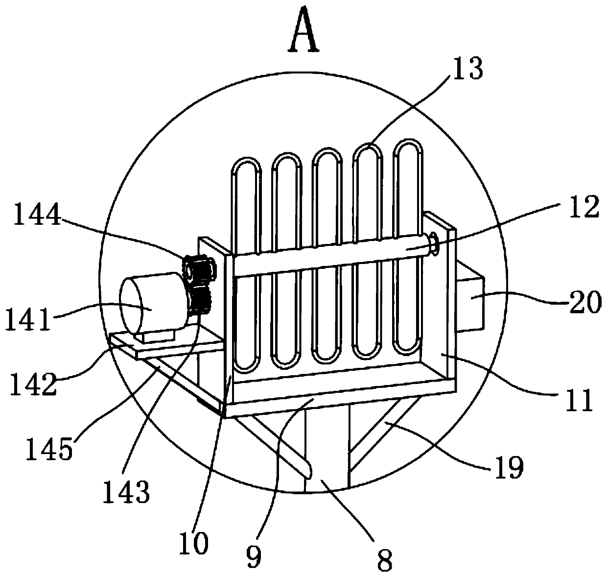 Easy-to-adjust household antenna