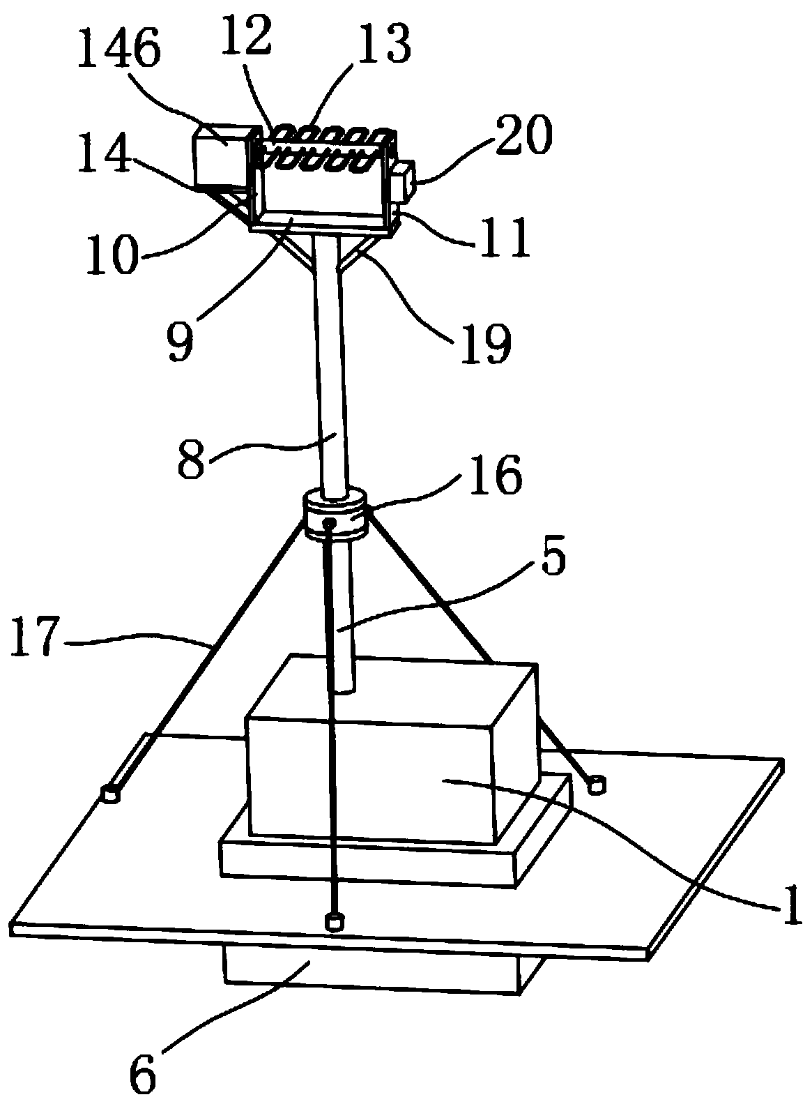 Easy-to-adjust household antenna