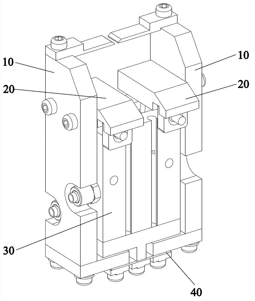 Clamping mechanism for welding machines