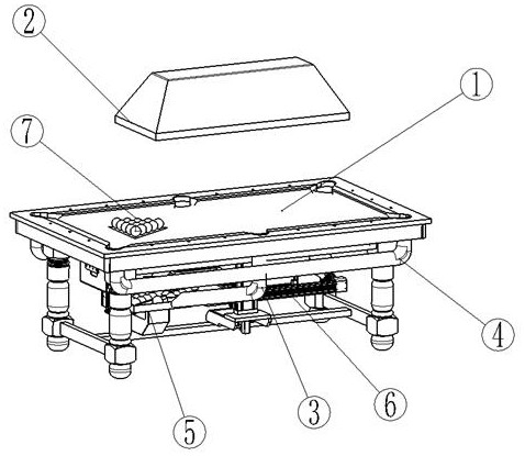 Full-automatic billiard machine