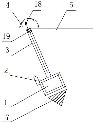 Experiment device for stable multi-angle entering-into-water of object