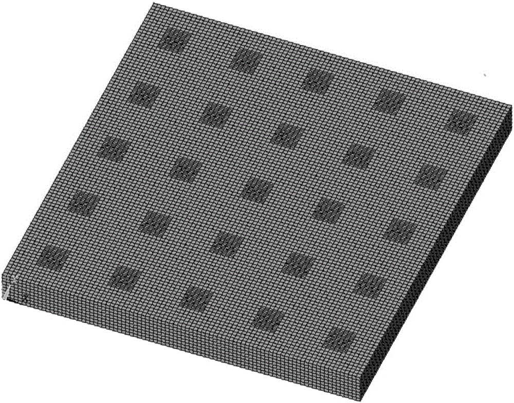 Method for determining heat power consumption of satellite-borne active phased-array antenna assembly based on electromechanical coupling