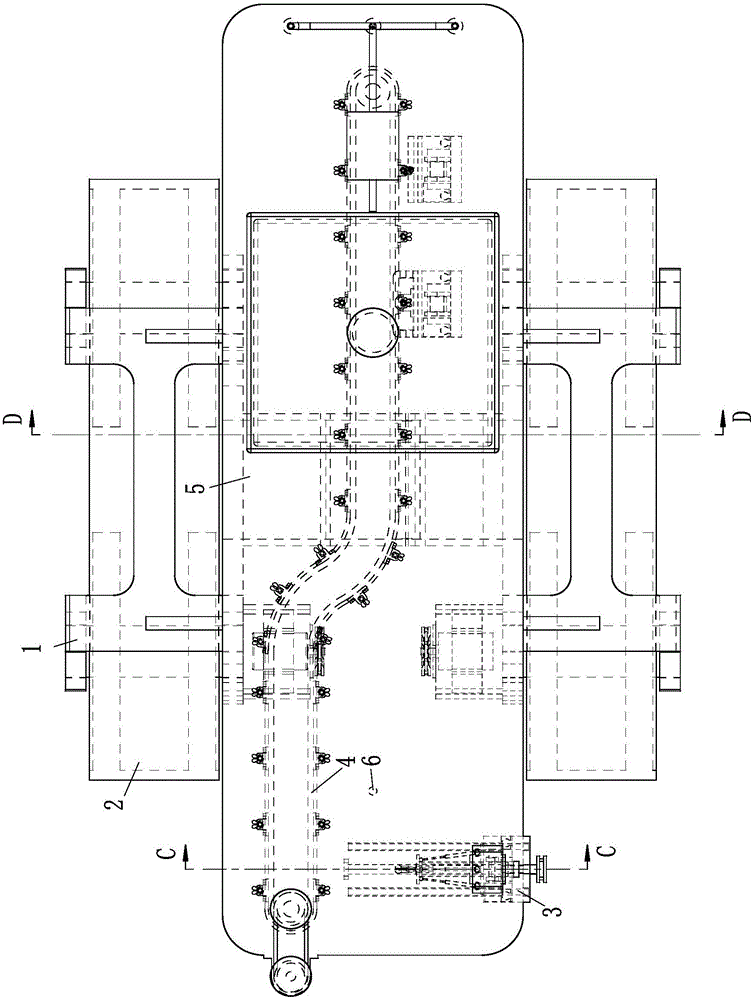 Jasmine cuttage branch shearing and collecting operation platform