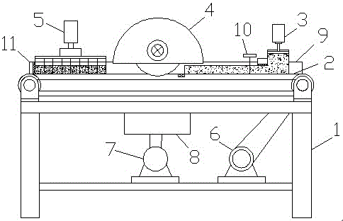 Bilateral protecting type dough-cutting device