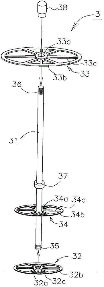 Filter device and backwashing method of filter materials