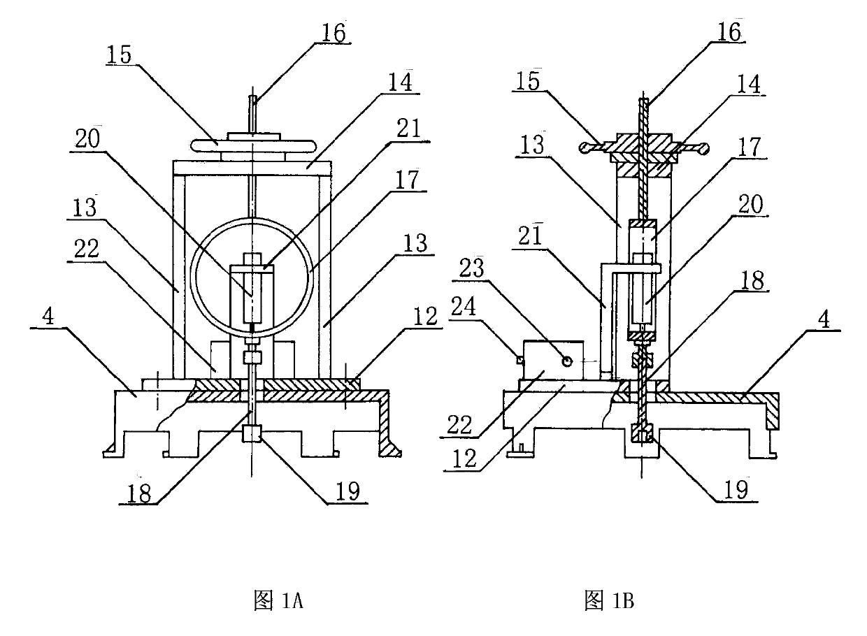 Drawing type soil layer shearing strength testing device and method for testing by using same