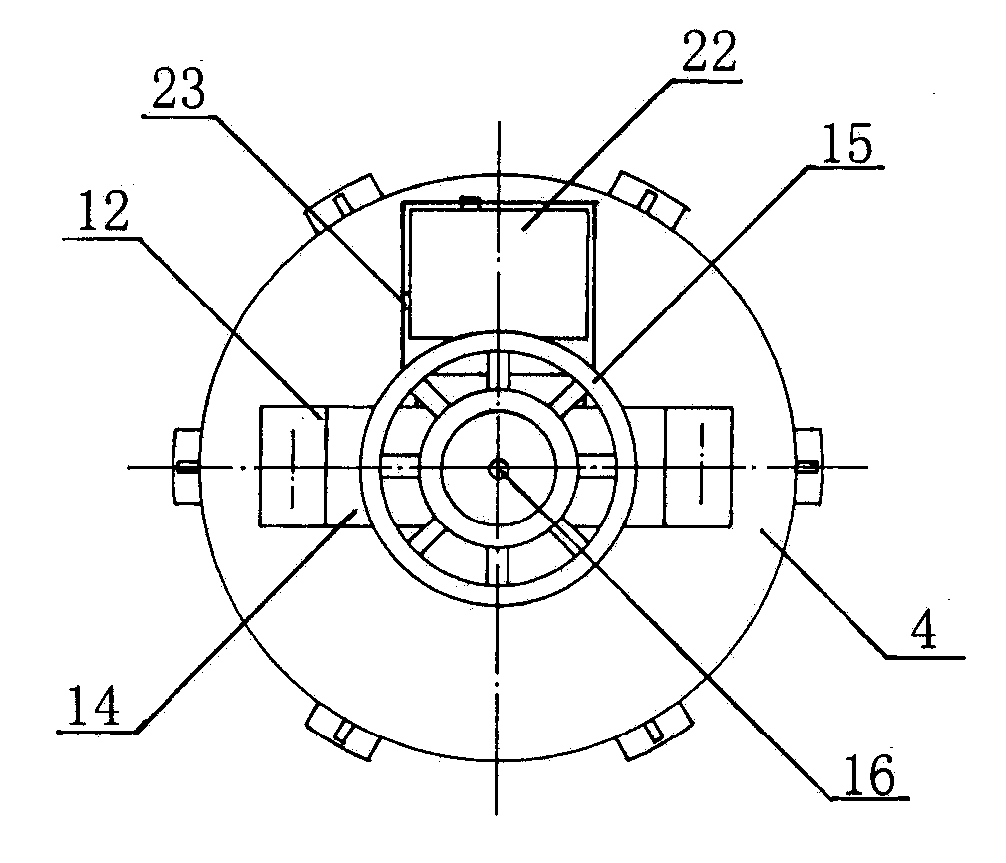 Drawing type soil layer shearing strength testing device and method for testing by using same