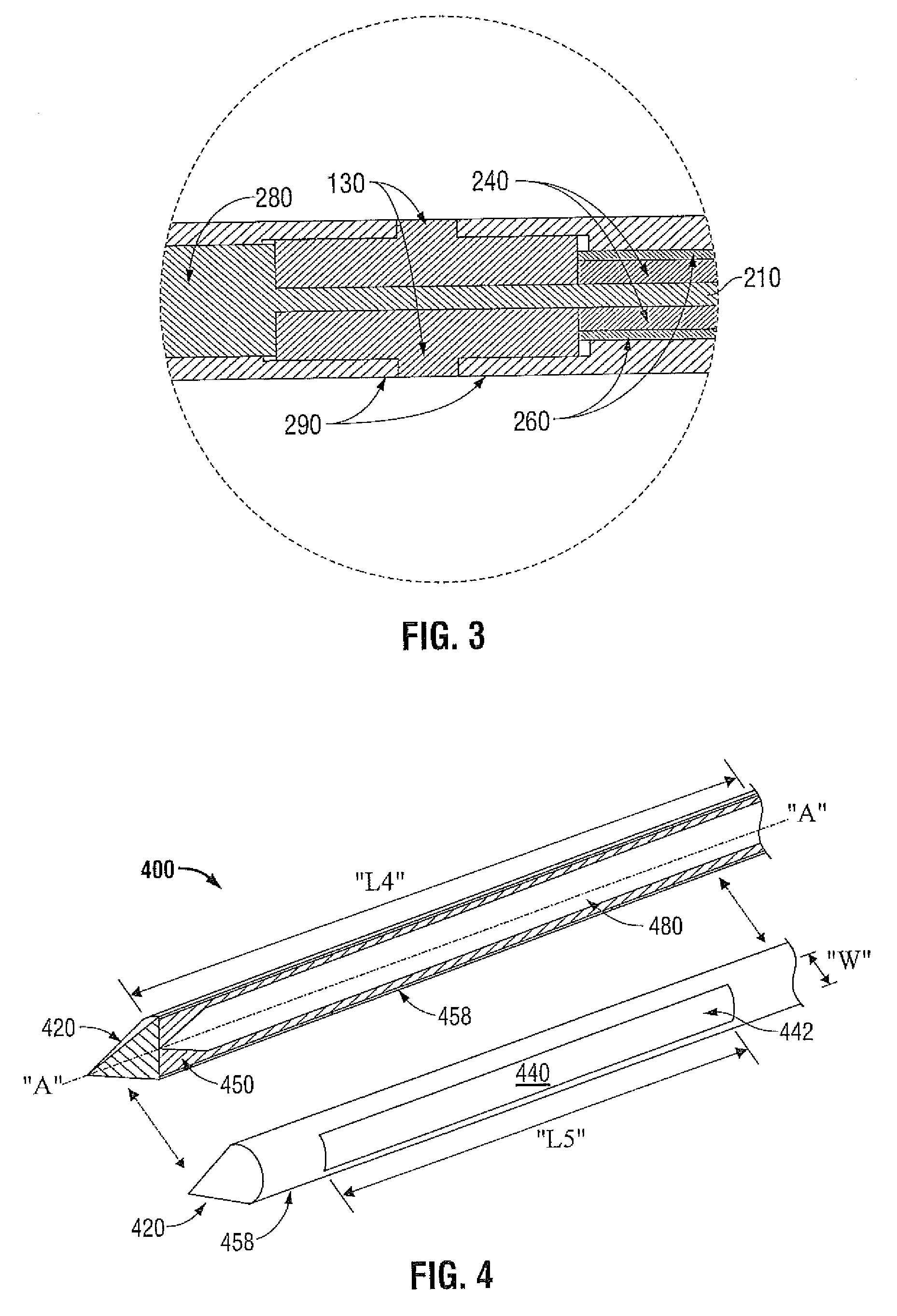 Electrosurgical Devices with Directional Radiation Pattern