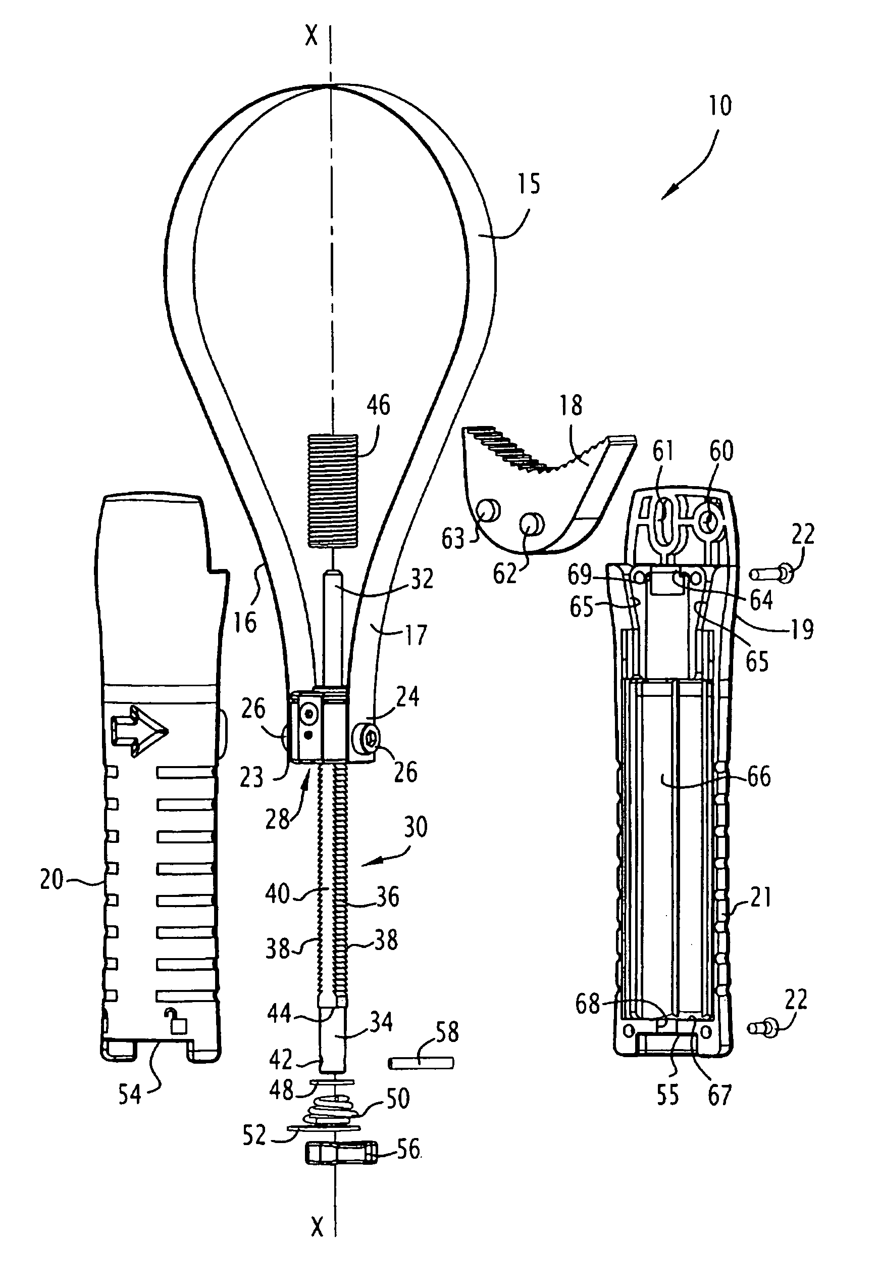 Strap pipe wrench for driving an object having a generally cylindrical shape