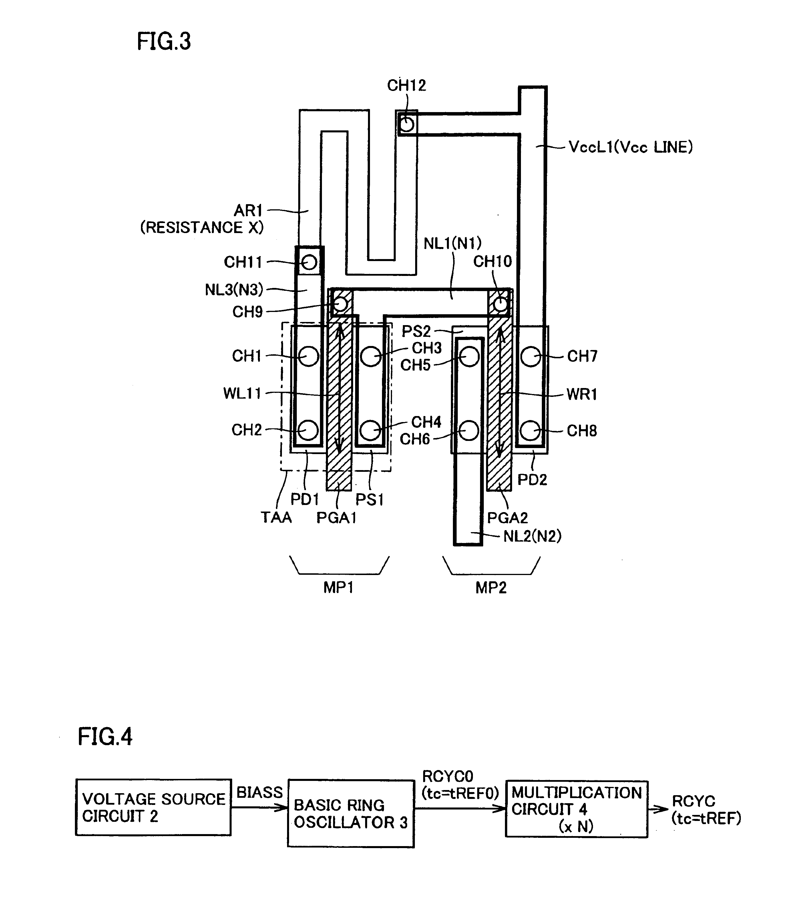 Semiconductor device including voltage conversion circuit having temperature dependency