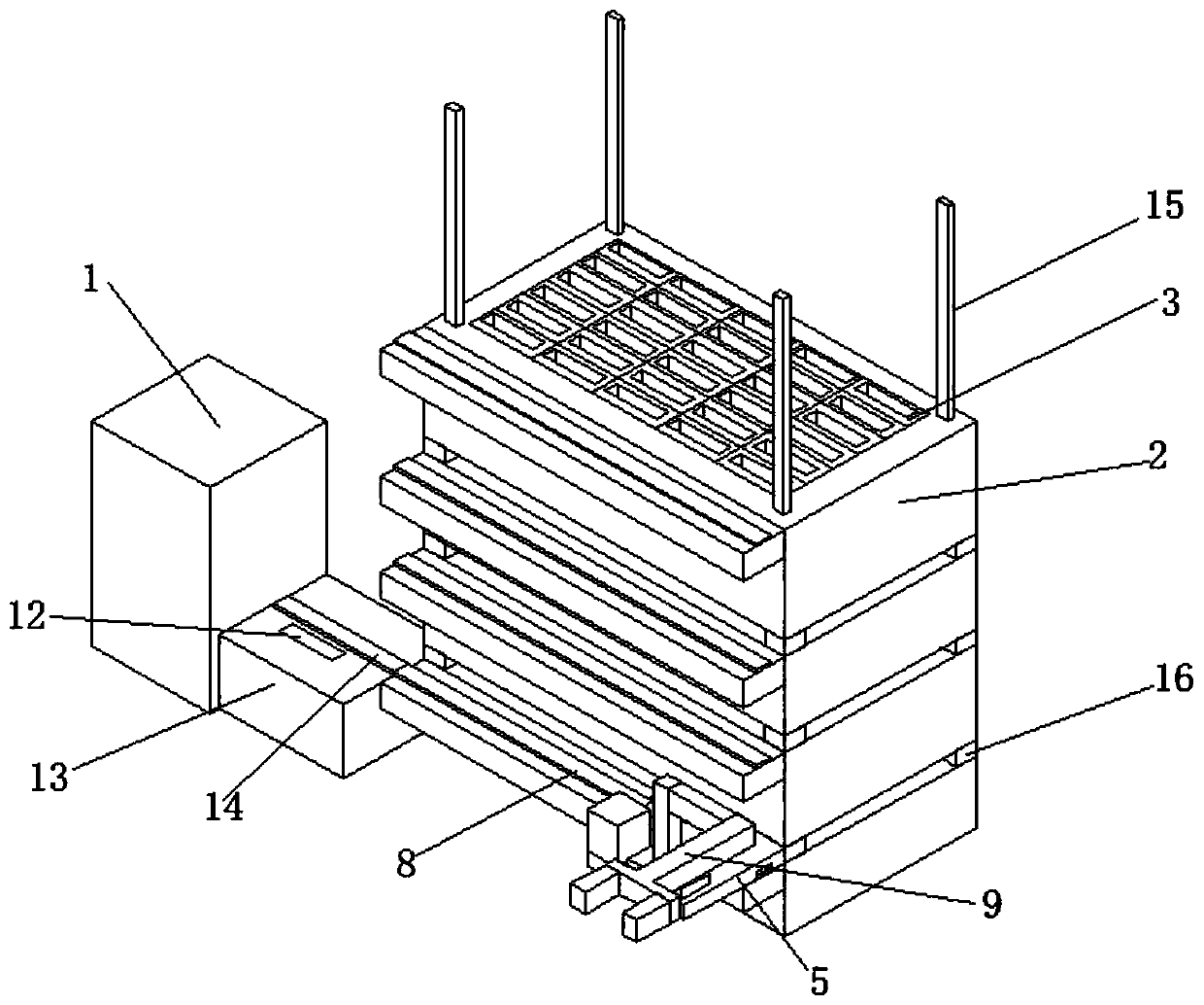 Medical body membrane storing and taking system