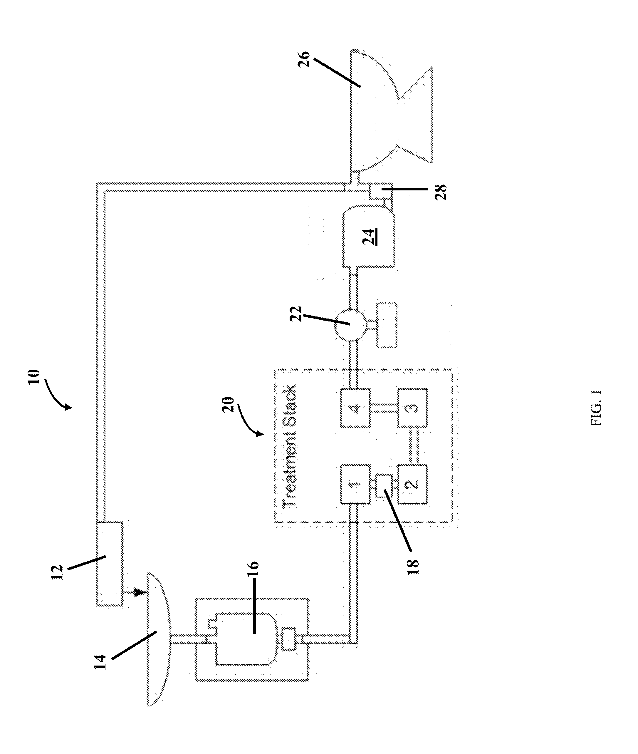 Systems and Methods for Treating Grey Water On-Board Passenger Transport Vehicles