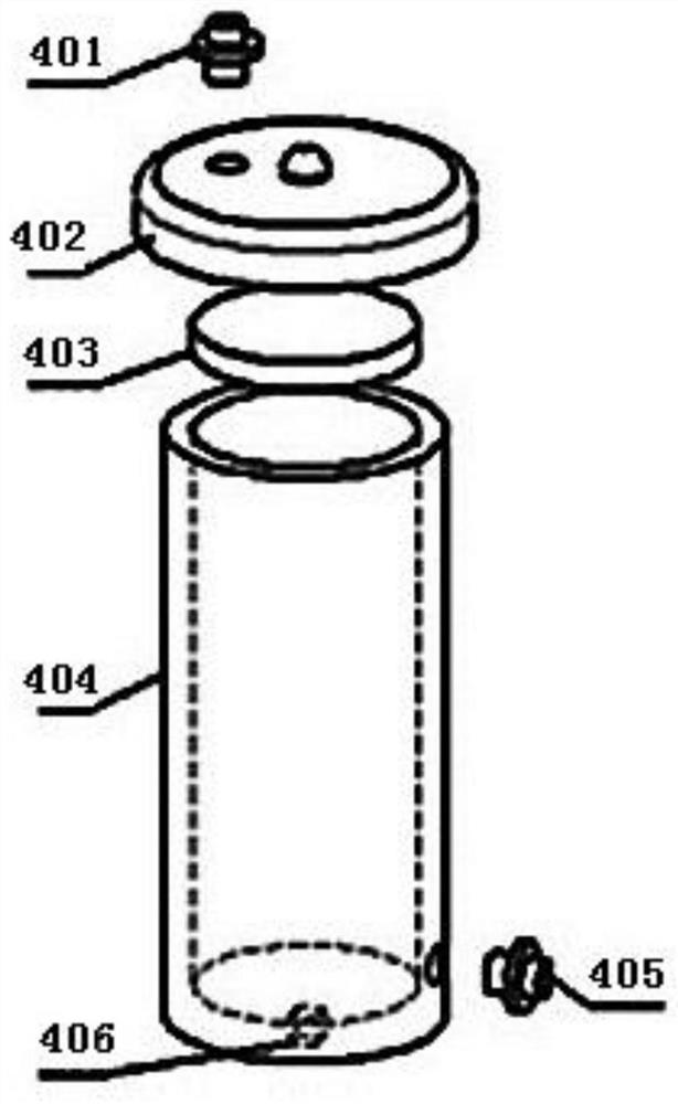 Proppant breakage rate measuring device