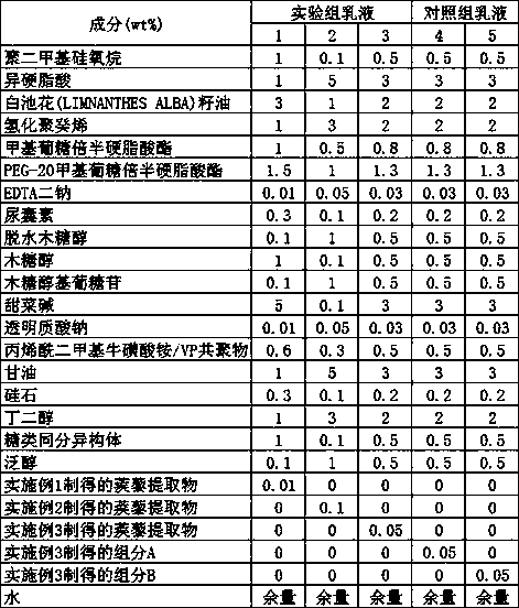 Skin care composition having efficacy of removing couperose skin and preparation method of skin care composition