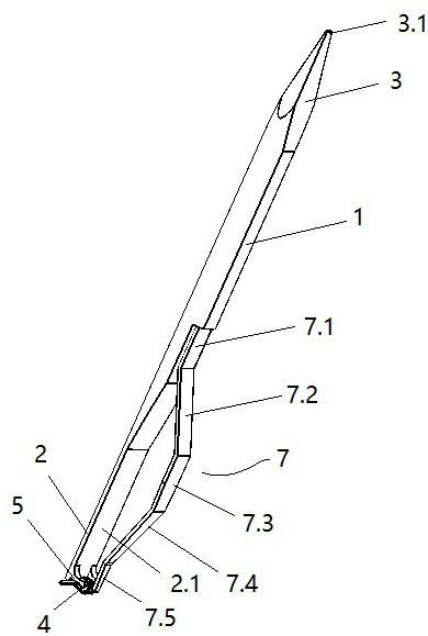 Self-ligating bracket opening and closing lock device