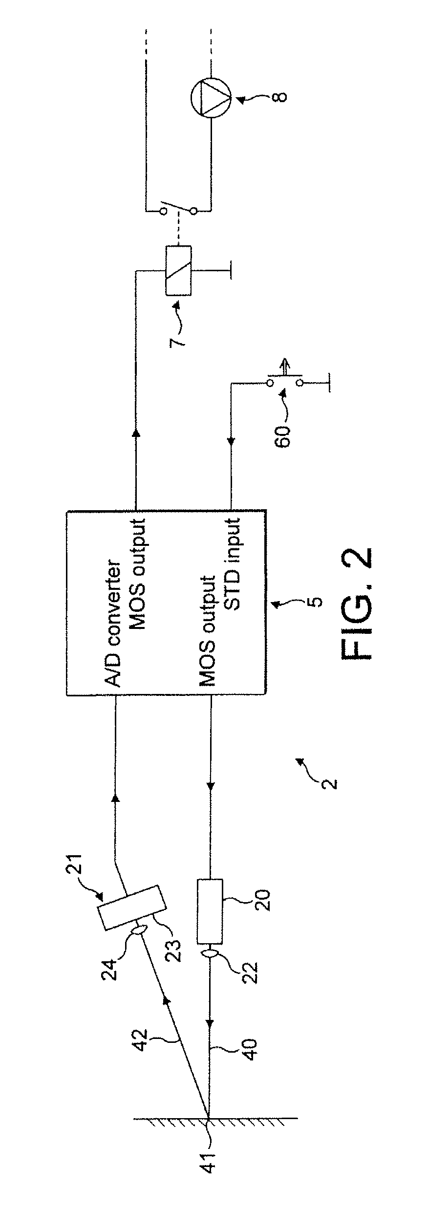 Device and method for controlling the filling of a cup by a vending machine