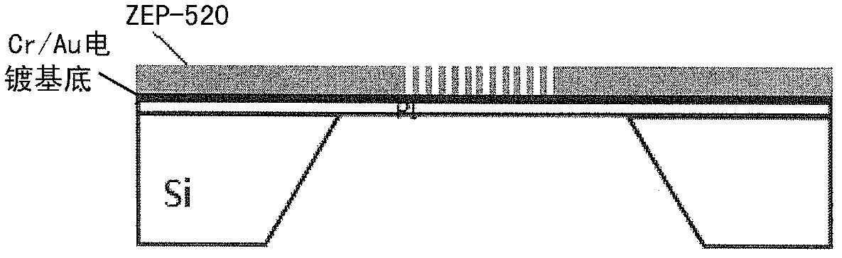 Method for manufacturing X-ray diffraction grating with large height-width ratio