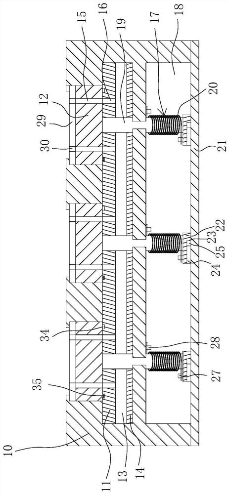 Switch conversion contact control device
