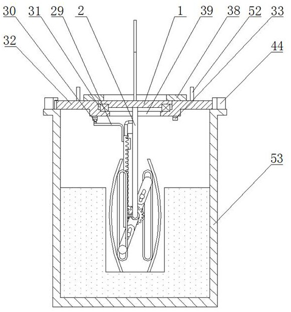 Variable-diameter mold for making hollow wheaten food
