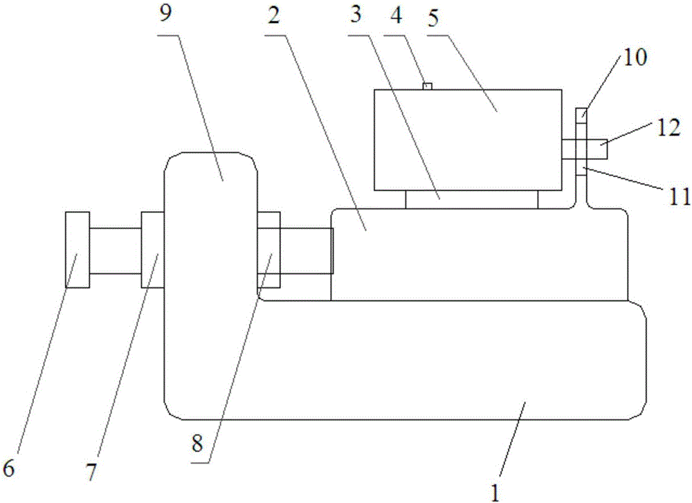 Vibrating table turnover limiting device and turnover stand