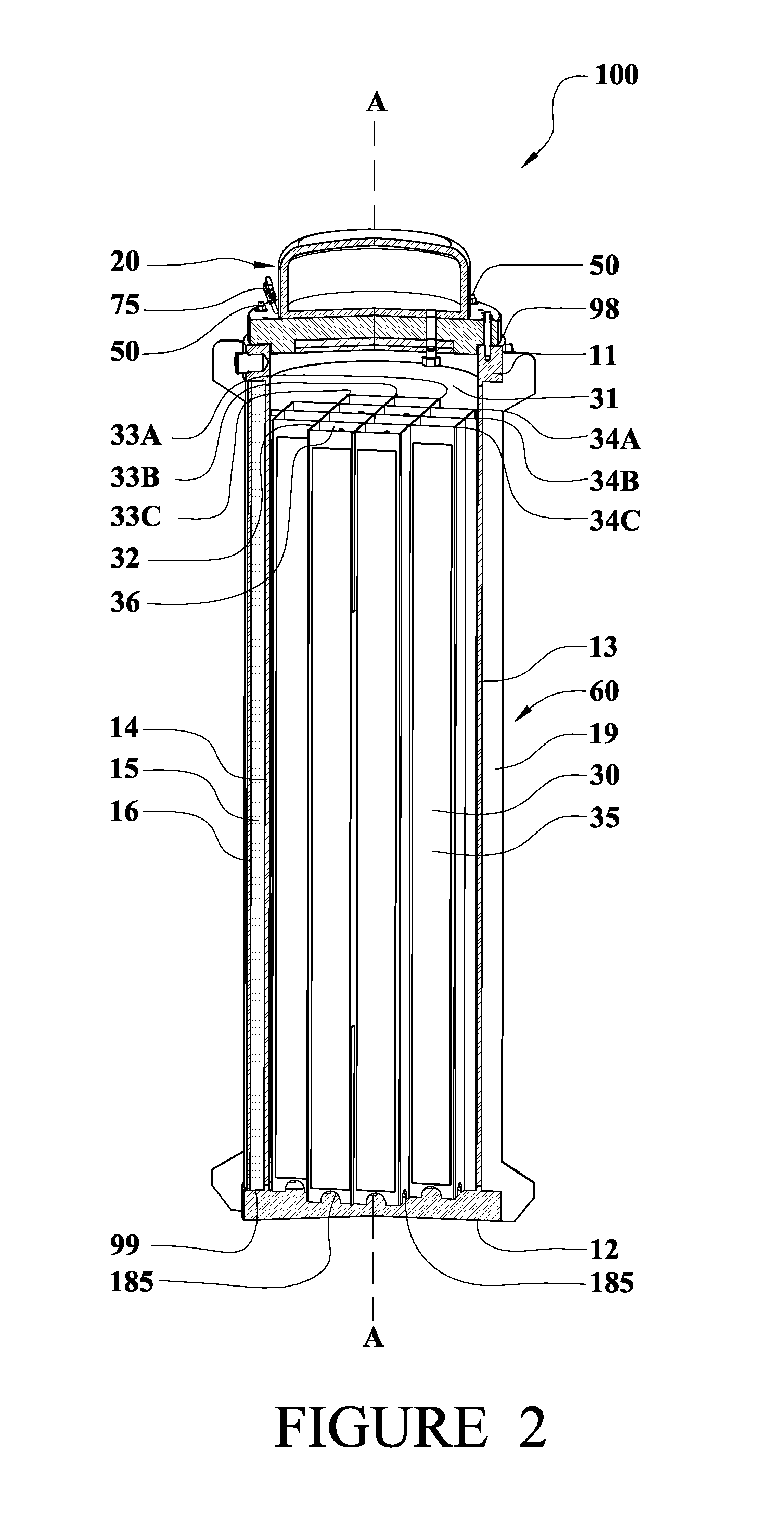 Method of transferring high level radionactive materials, and system for the same