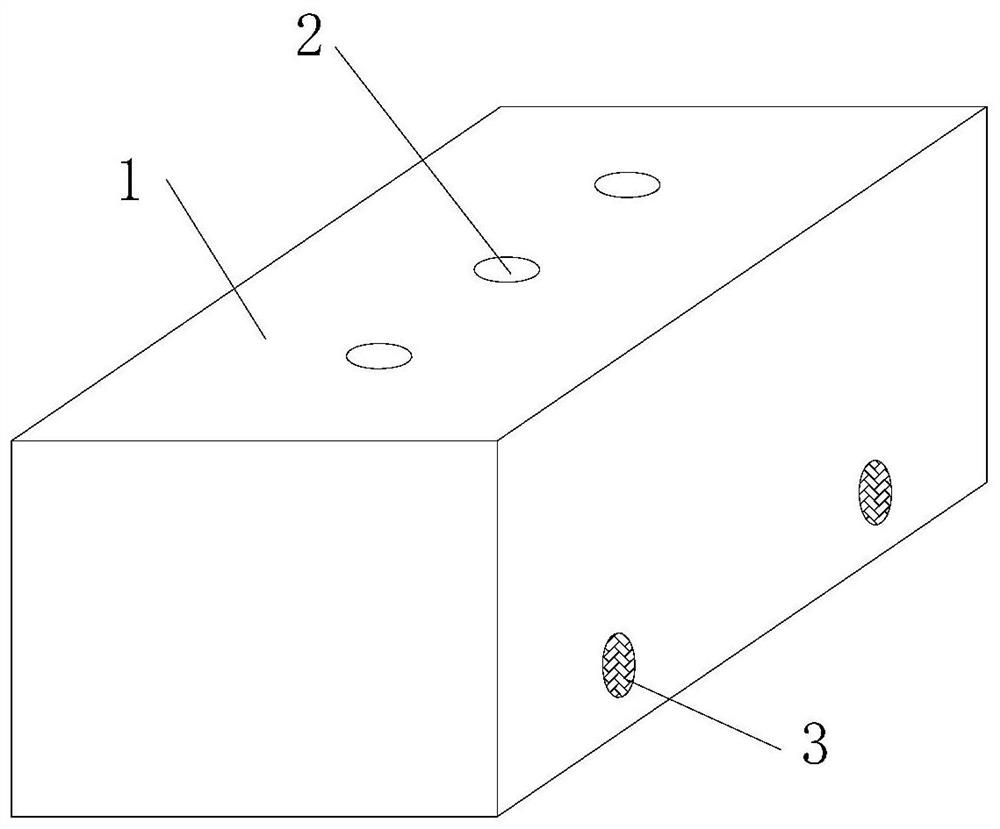 A method for making cracks in concrete