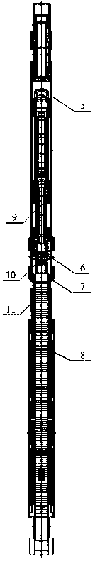 A control method for an oil production device of a downhole linear motor double-acting reciprocating pump