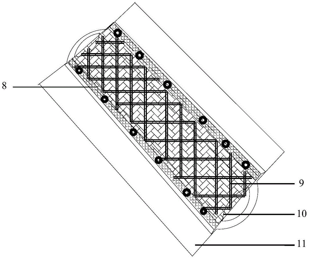 Similar simulation test method for coal and gas outburst based on geomechanics model test