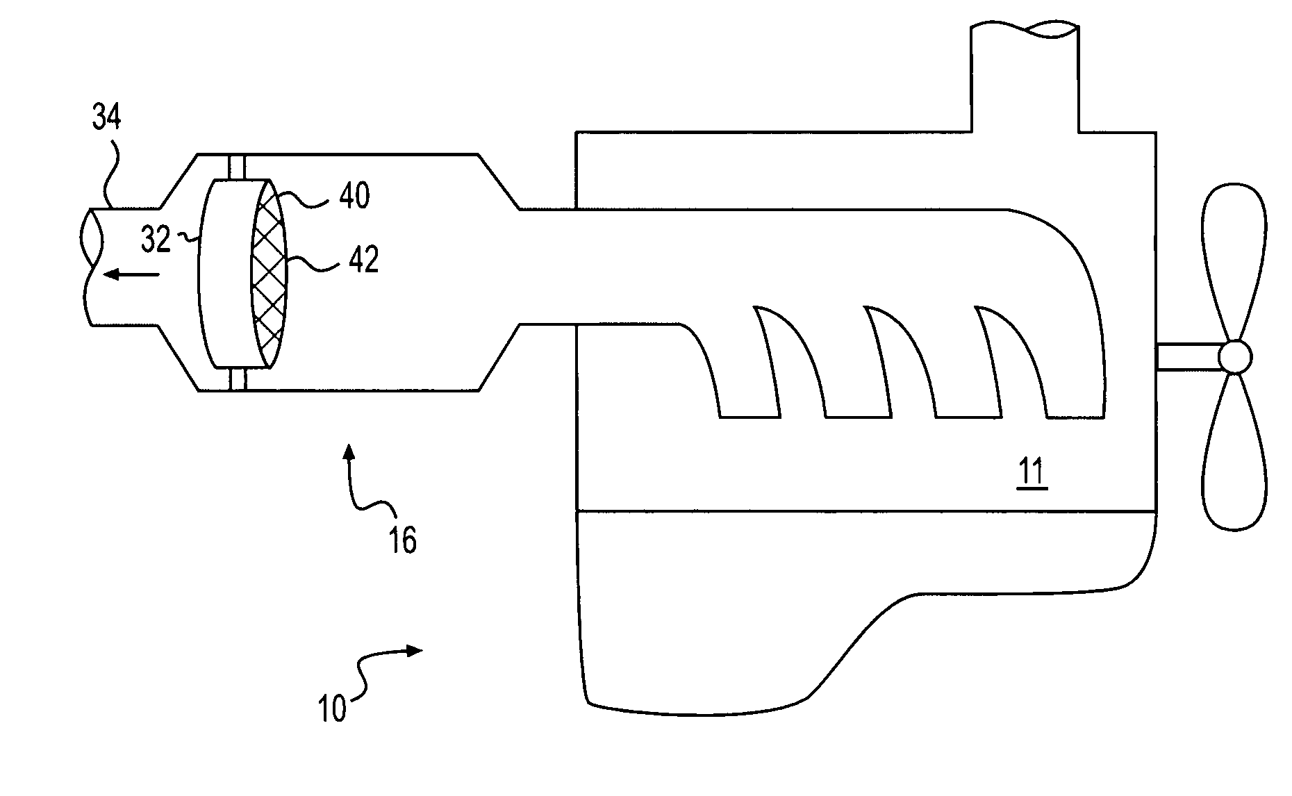 Exhaust system having a gold-platinum group metal catalyst