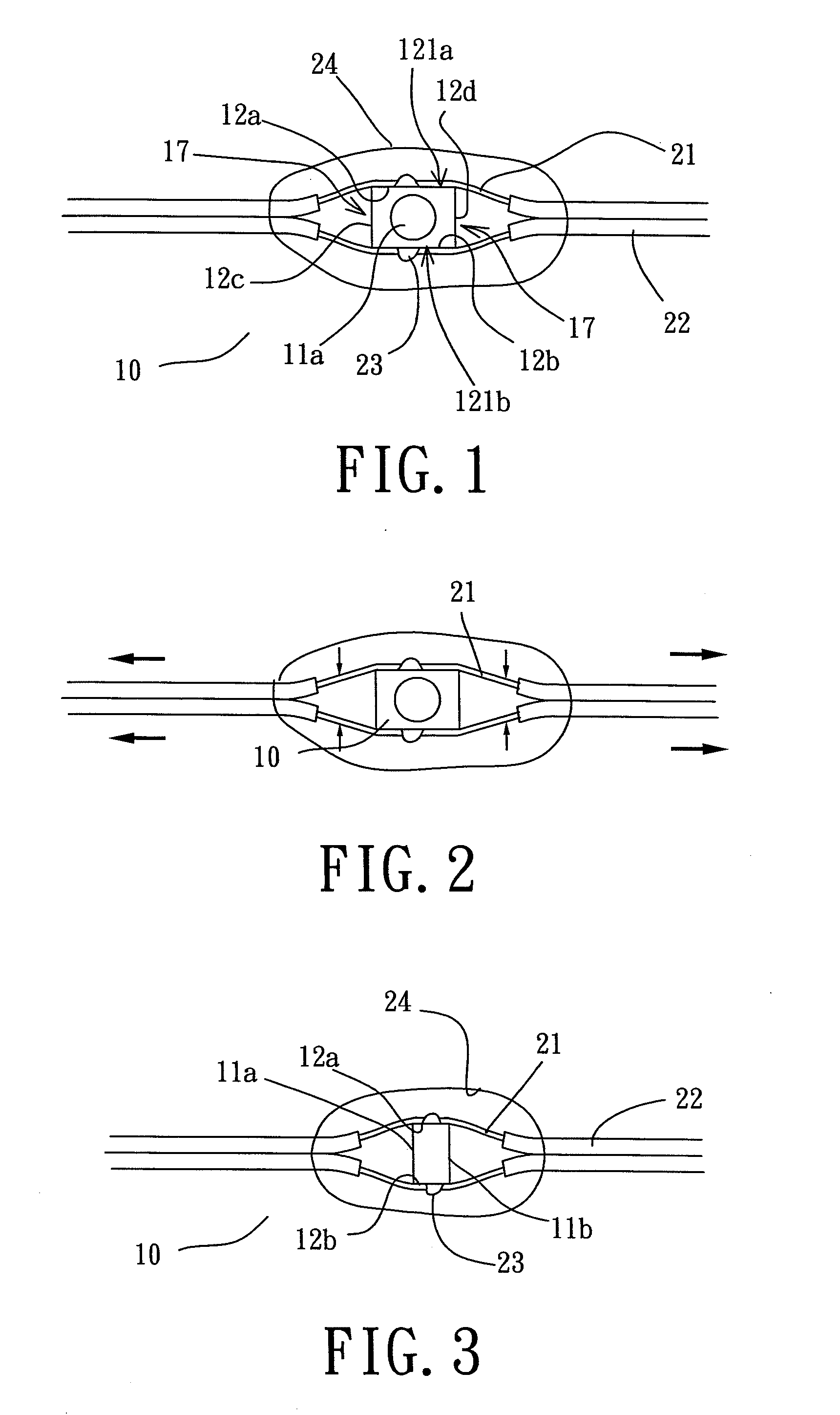 Method and structures of a miniaturized line lamp