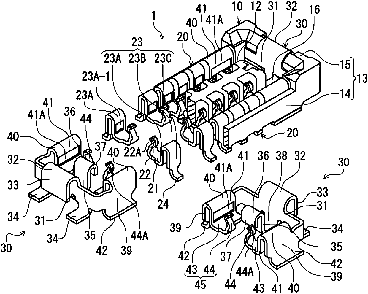 Electrical connectors for circuit boards