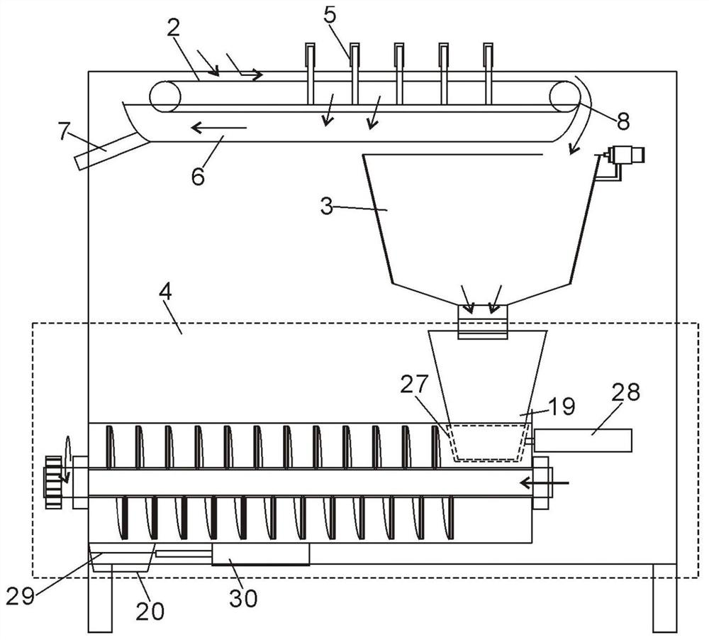 Rice cleaning equipment for rice dumpling processing and its operation method