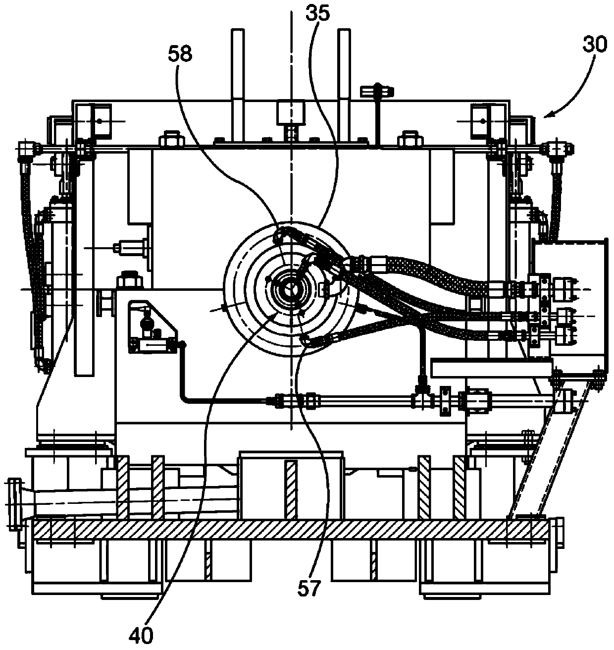 Modular coolant jacket for rolling mills and rolling mill laying head comprising such a coolant jacket