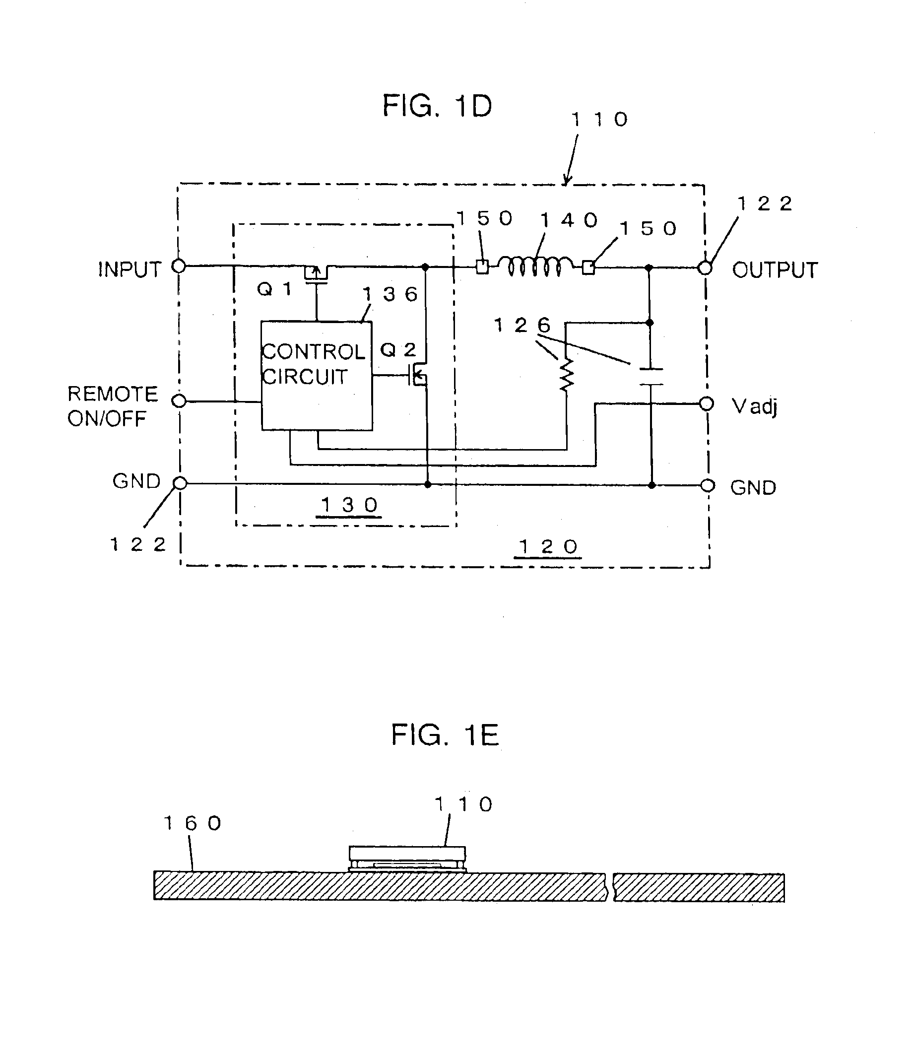 Microconverter and laminated magnetic-core inductor