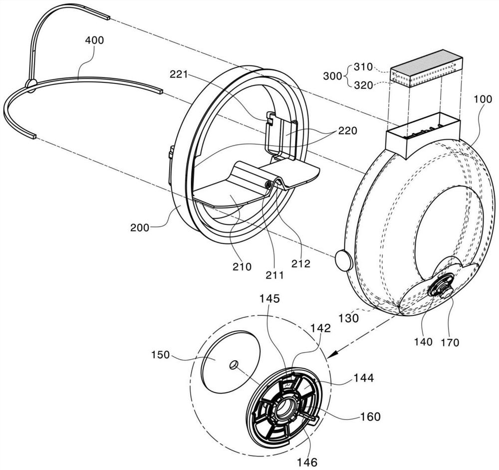 Portable protective device for preventing respiratory viruses