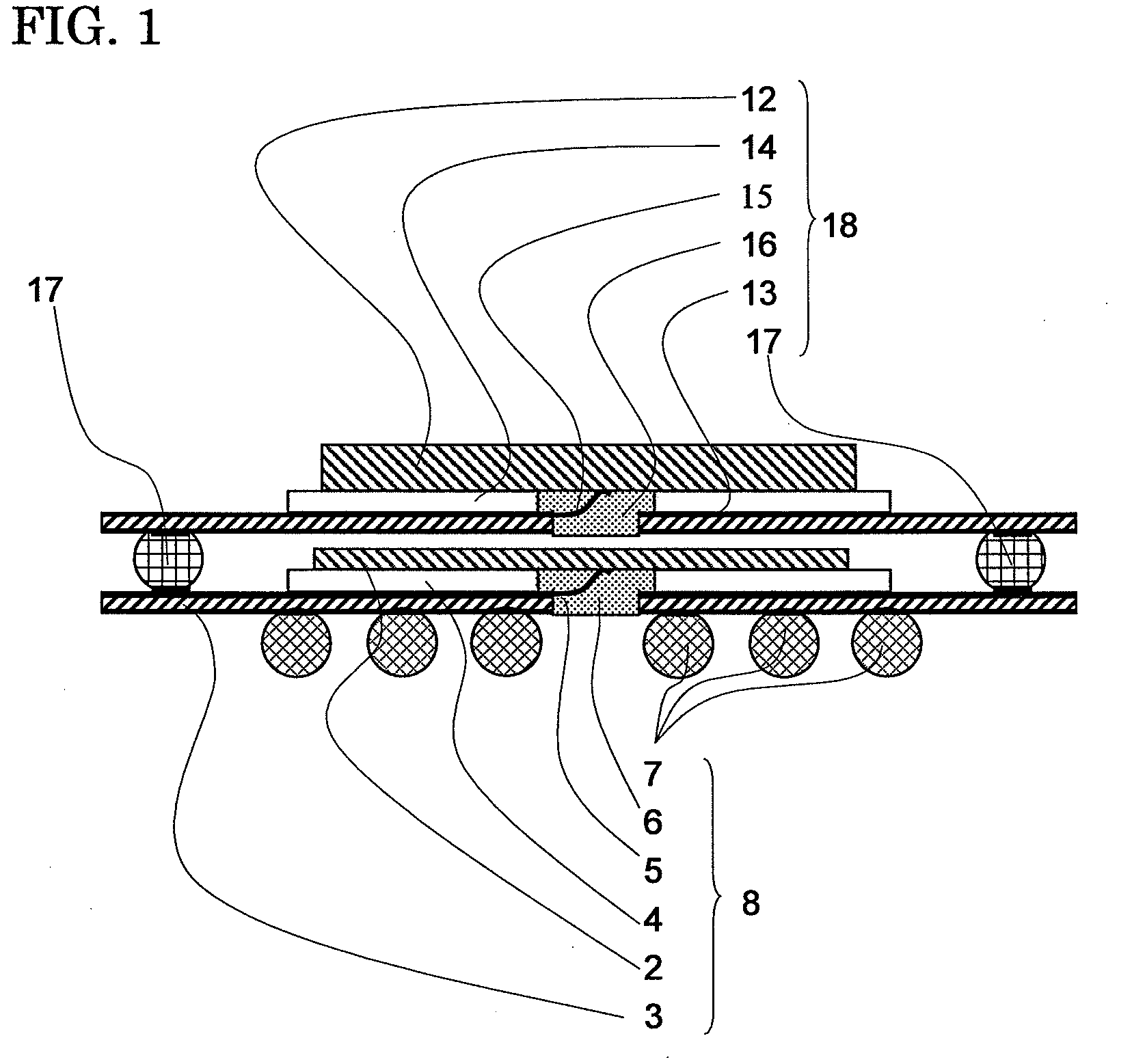 Semiconductor device including semiconductor chips with different thickness