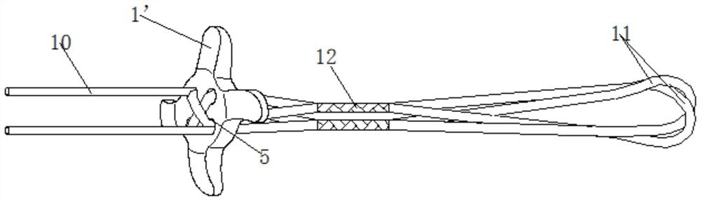 Ligament tibia dead point avulsion fracture fixing device and matched operation method thereof