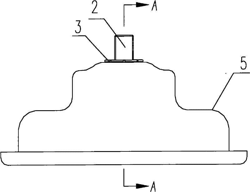 Static iron core and its assembly method