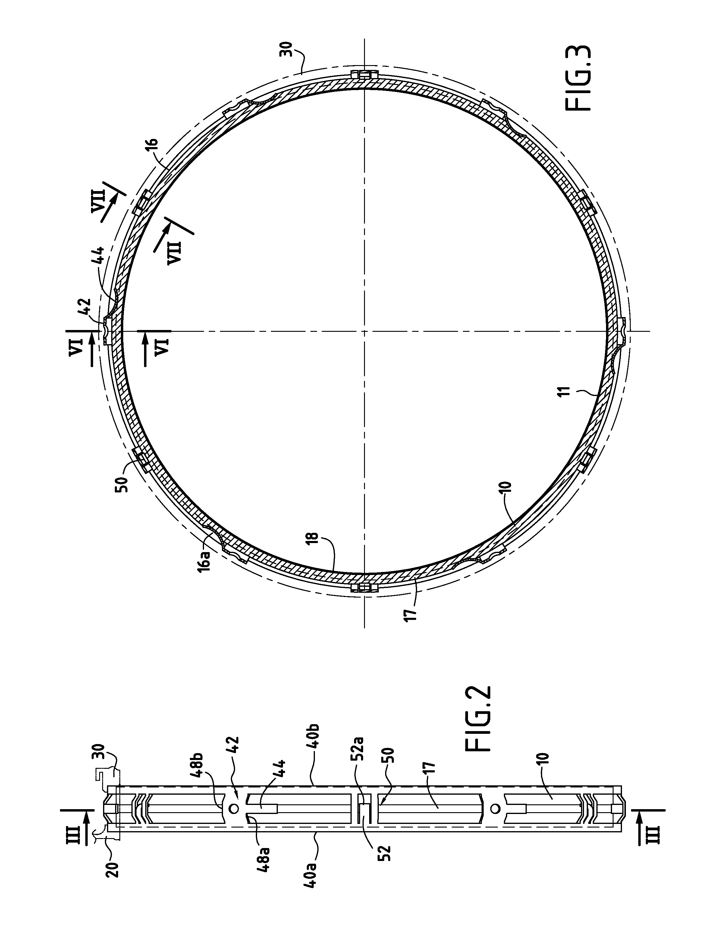 Turbine ring assembly for gas turbine