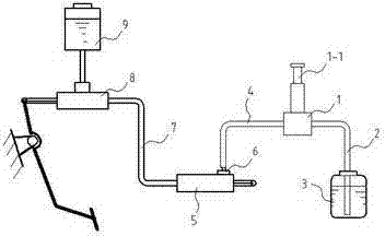Exhaust method of hydraulic operation system of vehicle clutch