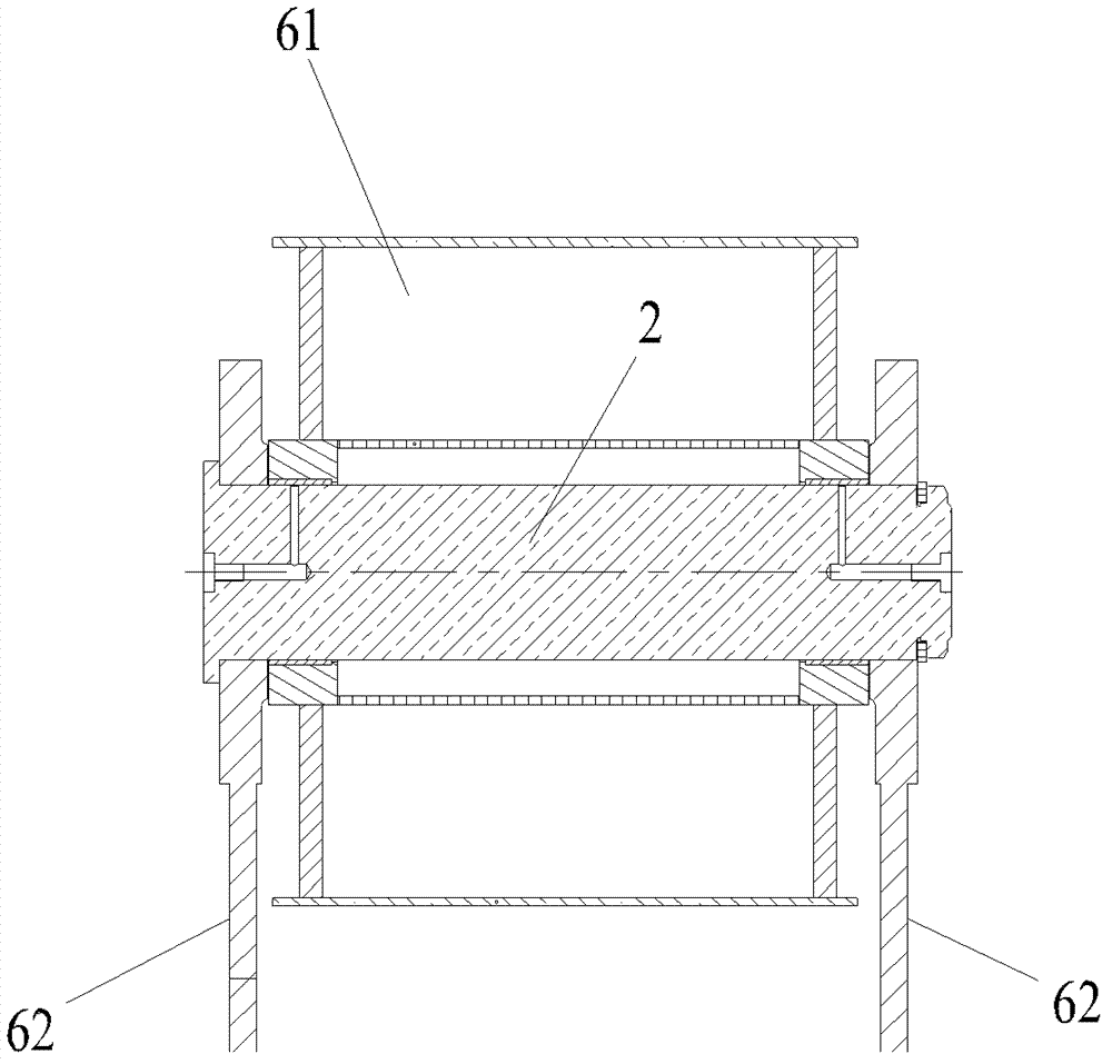 Mounting structure of pin shaft, jib structure of engineering machinery and concrete pumping device