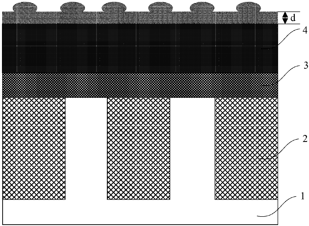 Method for removing protruding block defects on polysilicon surface by slow grinding and semiconductor process method