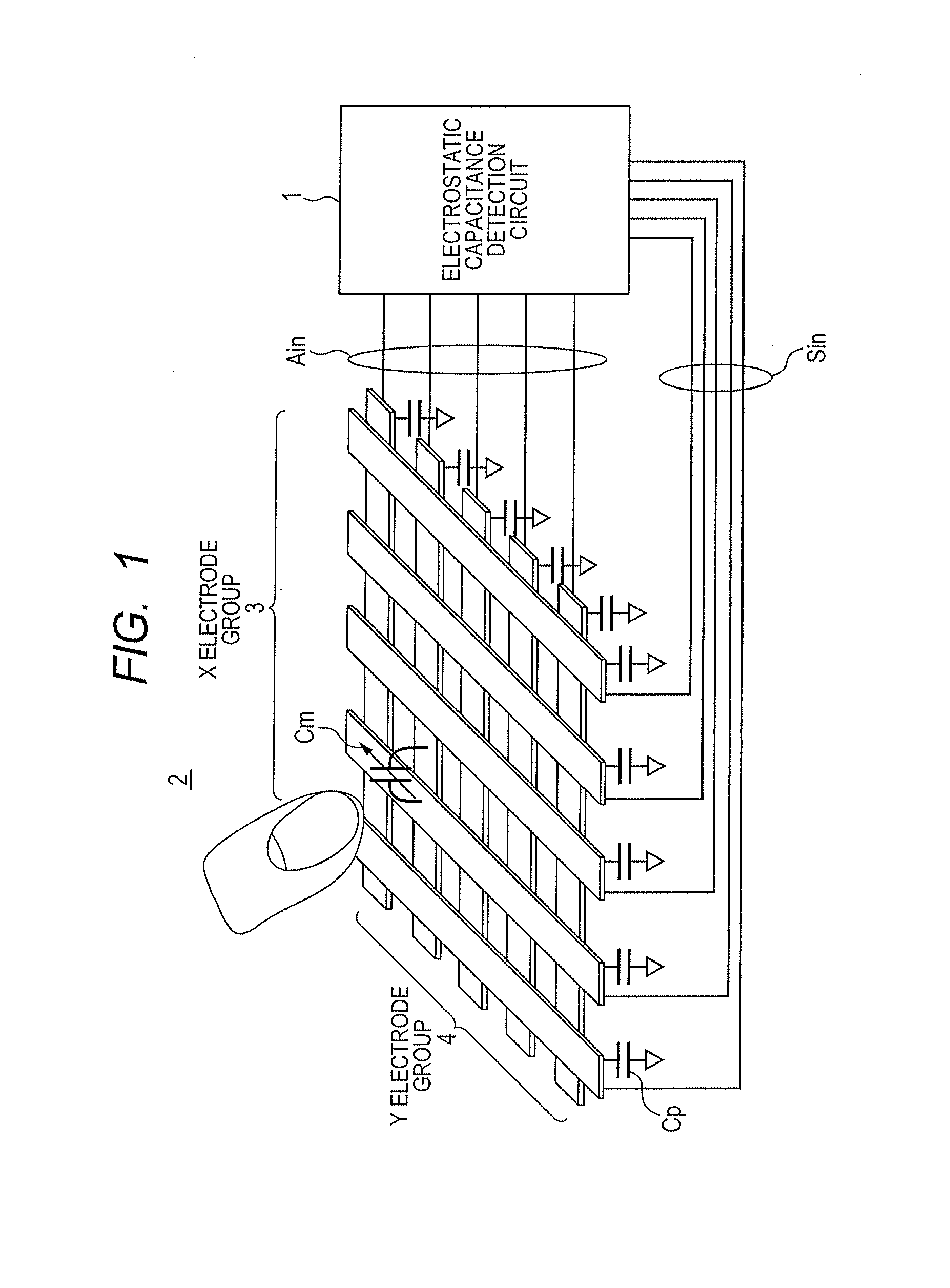 Electrostatic capacitance detection circuit and input device