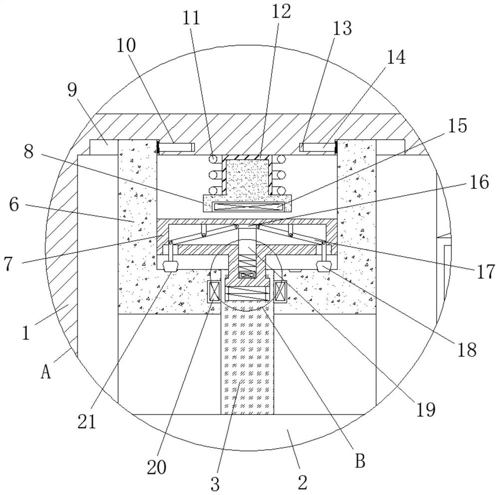 A motor with electromagnetic brake