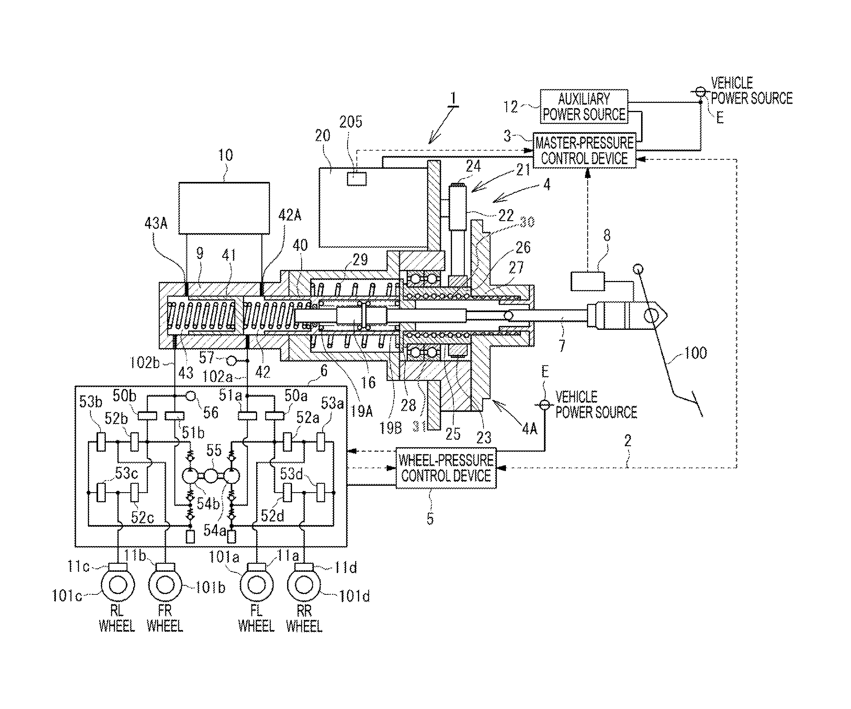 Brake control device