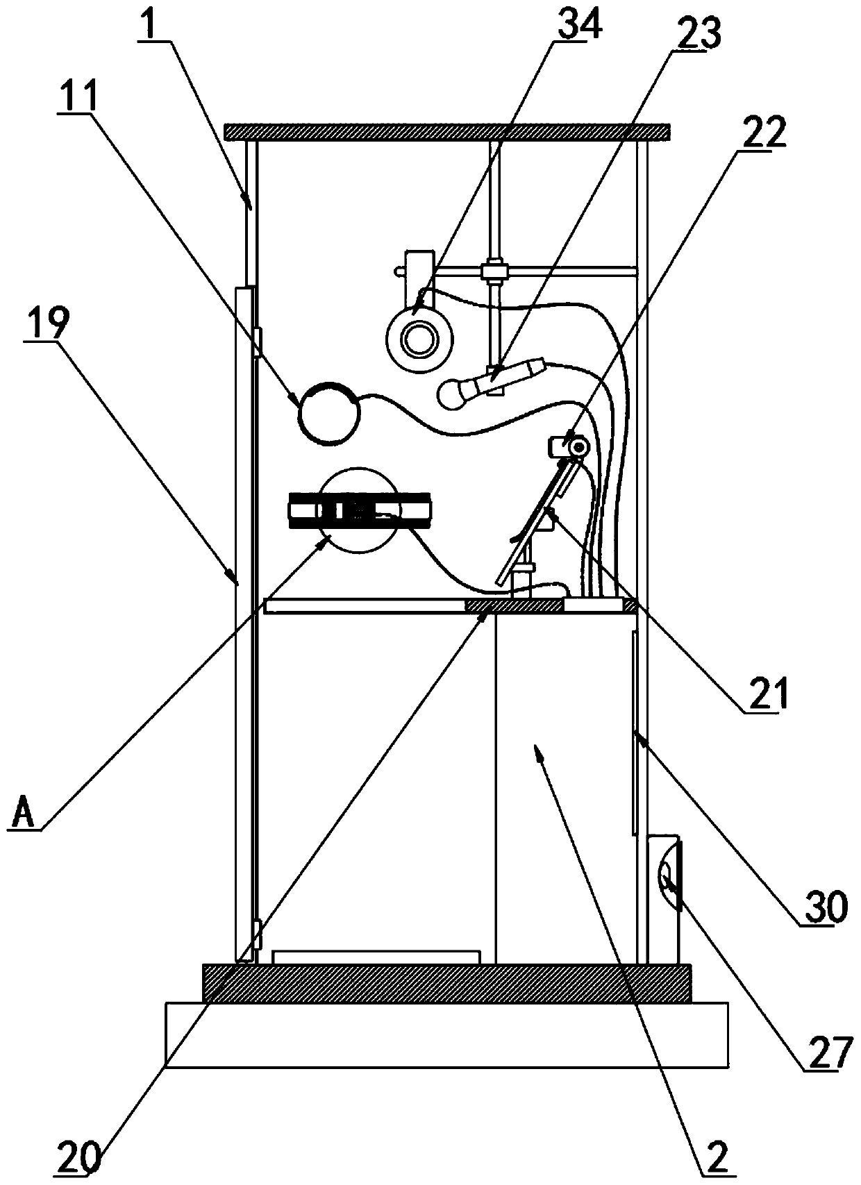 Vocal music teaching singing skill detection system