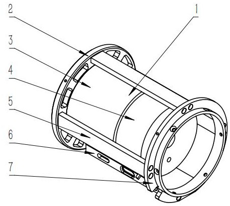 Mechanical transmission mode of needleless injector