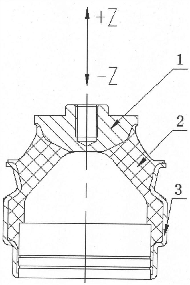 A kind of automobile engine suspension rubber composition