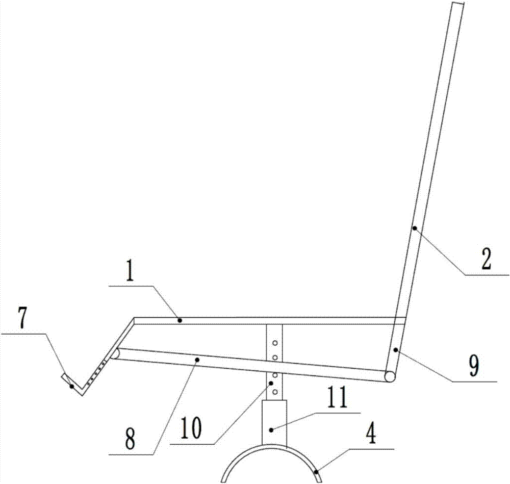 Chair in human body model