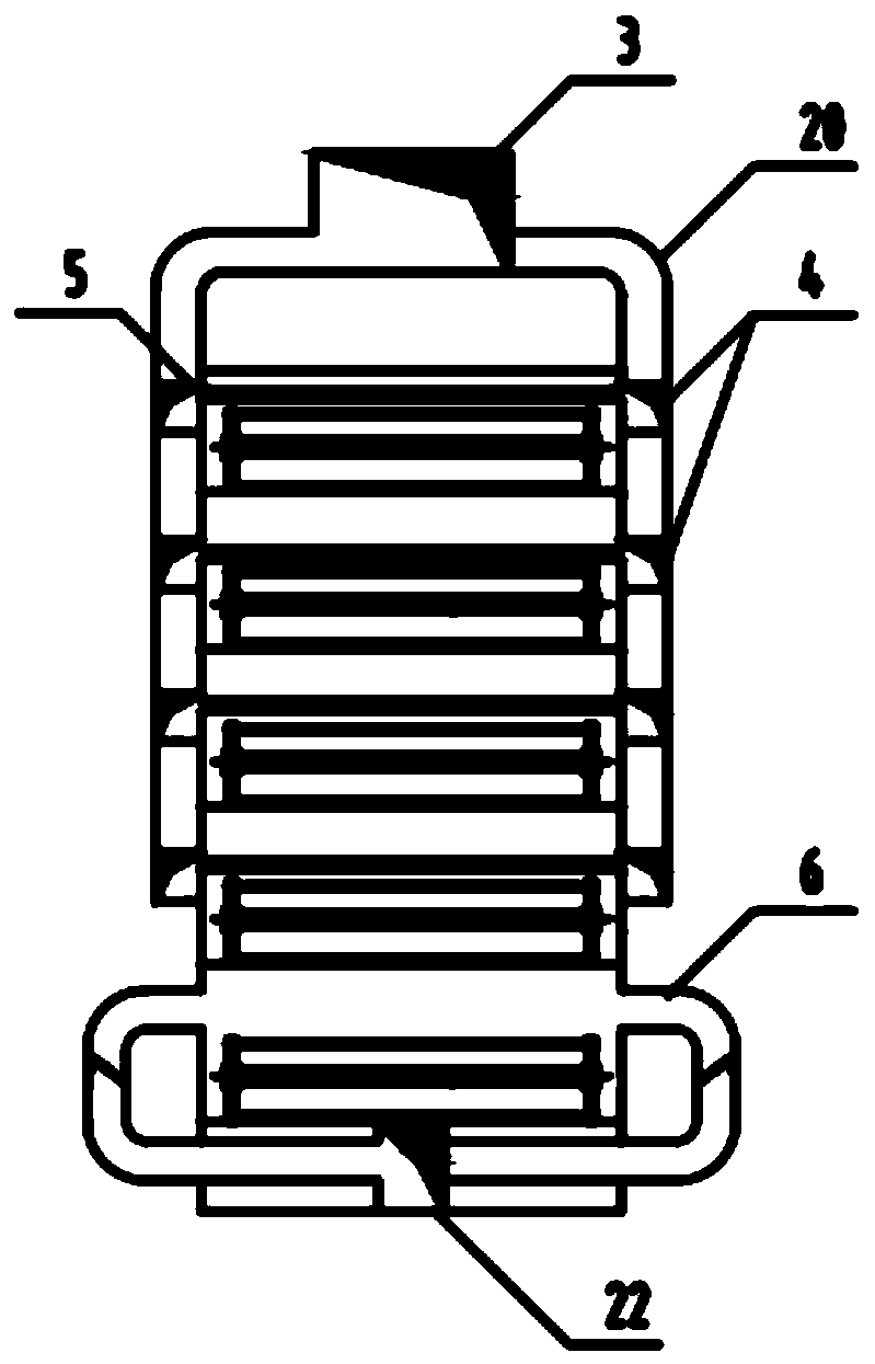 Cross-flow belt type sludge dryer